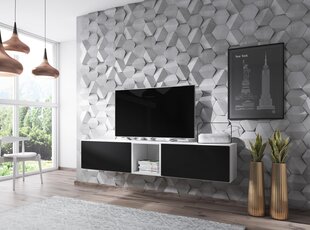 ТВ столик Cama Meble Roco 10, белый/черный цена и информация | Тумбы под телевизор | hansapost.ee