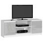 TV-laud NORE RTV K140, valge/hall hind ja info | Televiisori alused | hansapost.ee