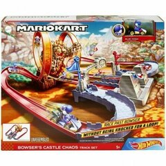 Модульная трасса Hot Wheels Mario Kart Bowser's castle цена и информация | Игрушки для мальчиков | hansapost.ee