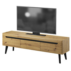 ТВ столик Selsey Livinella, коричневый цена и информация | Тумбы под телевизор | hansapost.ee