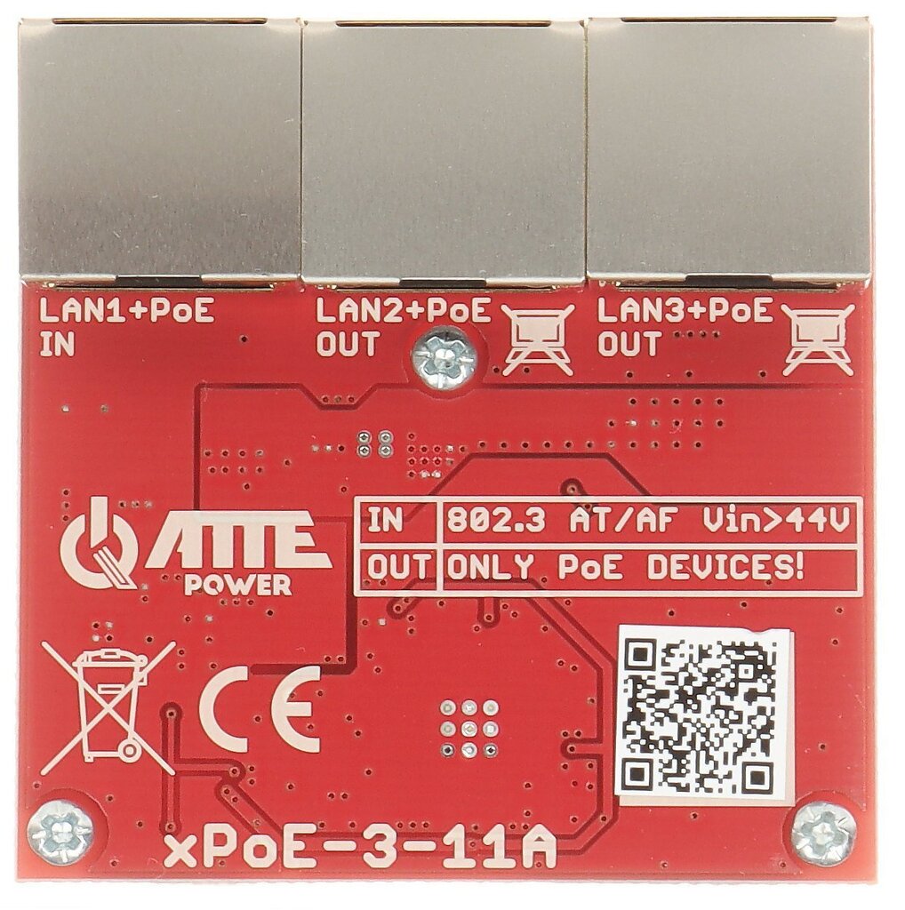 Atte XPOE-3-11A hind ja info | Võrgulülitid | hansapost.ee