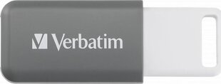 Pendrive Verbatim V DataBar Hi-Speed 128 Гб USB 2.0 Штабелёр Серый цена и информация | USB накопители данных | hansapost.ee