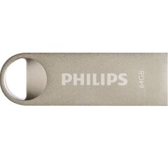 PHILIPS USB 2.0 Flash Drive Moon Vintage 64GB цена и информация | USB накопители данных | hansapost.ee