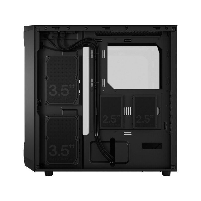 Fractal Design Focus 2 Black TG Clear Tint цена и информация | Arvutikorpused | hansapost.ee