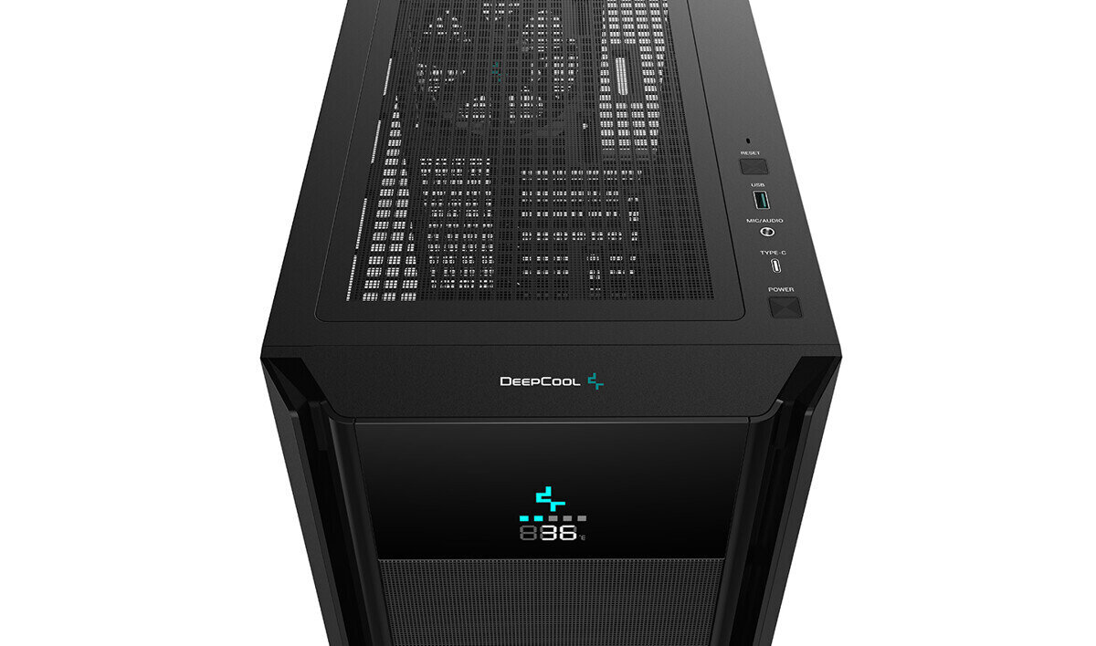 DeepCool CH510 MESH DIGITAL, Mid-Tower, ATX hind ja info | Arvutikorpused | hansapost.ee