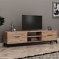 TV-laud Kalune Design 570(II), 180 cm, pruun цена и информация | Televiisori alused | hansapost.ee