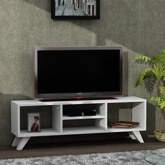 TV-laud Kalune Design 731, 125 cm, valge hind ja info | Televiisori alused | hansapost.ee