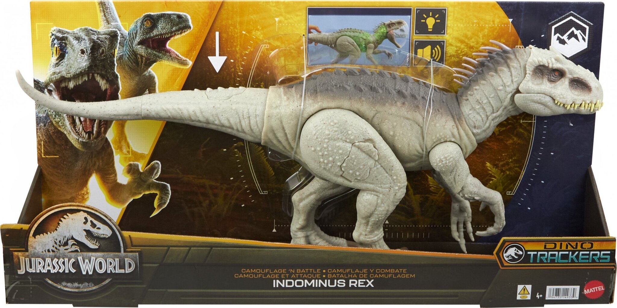 Mattel Jurassic World Indominus Rex цена и информация | Fännitooted mänguritele | hansapost.ee