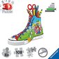 3D pusle Ravensburger Sneaker Super Marioga, 108 tk hind ja info | Pusled lastele ja täiskasvanutele | hansapost.ee