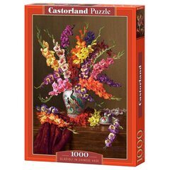 Lilledega pusle Castorland Gladioli in Chinese Vase, 1000 tk hind ja info | Pusled lastele ja täiskasvanutele | hansapost.ee
