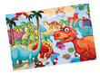 Pusle LeanToys Dinosaur Kingdom, 180 tk hind ja info | Pusled lastele ja täiskasvanutele | hansapost.ee