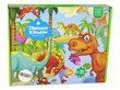 Pusle LeanToys Dinosaur Kingdom, 180 tk hind ja info | Pusled lastele ja täiskasvanutele | hansapost.ee