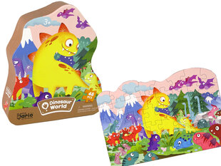 Pusle LeanToys dinosauruse vulkaan, 48 tk hind ja info | Pusled lastele ja täiskasvanutele | hansapost.ee