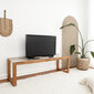 TV-laud Kalune Design Via, tumepruun hind ja info | Televiisori alused | hansapost.ee