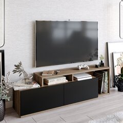 TV-laud Kalune Design Nexera, pruun/must цена и информация | Тумбы под телевизор | hansapost.ee