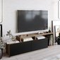 TV-laud Kalune Design Nexera, pruun/must цена и информация | Televiisori alused | hansapost.ee