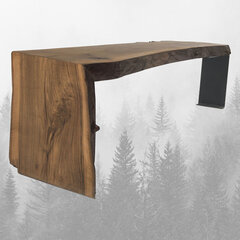 Столик под телевизор Kalune Design Cala, коричневый цена и информация | Тумбы под телевизор | hansapost.ee