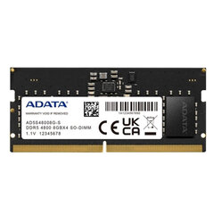 RAM-mälu Adata AD5S48008G-S 8 GB DDR5 4800 MHZ 8 GB hind ja info | Operatiivmälu | hansapost.ee