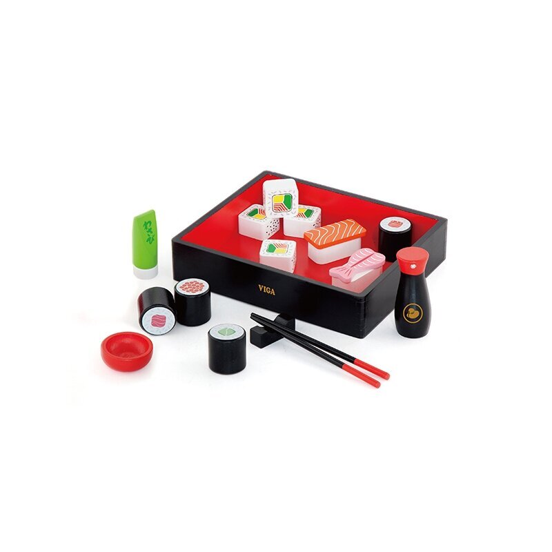 Puidust sushikomplekt hind ja info | Beebide mänguasjad | hansapost.ee