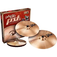 Набор барабанных тарелок Paiste PST 5 Rock цена и информация | Принадлежности для музыкальных инструментов | hansapost.ee