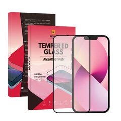 Mocco Full Glue Signature Edition Tempered Glass Защитное стекло для экрана Apple iPhone 15 Pro Max Черное цена и информация | Защитные пленки для телефонов | hansapost.ee