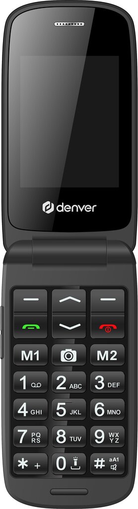 Denver BAS-24400MNB Nordic Baltic Black цена и информация | Telefonid | hansapost.ee