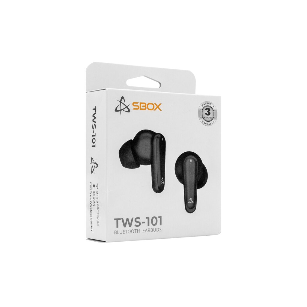 Sbox EB-TWS101, must hind ja info | Kõrvaklapid | hansapost.ee
