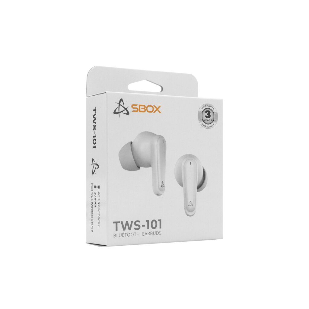 Sbox EB-TWS101, valge hind ja info | Kõrvaklapid | hansapost.ee
