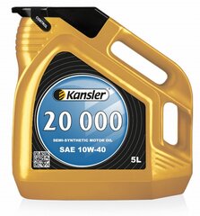 Kansler Sae 10W-40 Semi syntchetic mootoriõli, 5L hind ja info | Kansler Määrdeained | hansapost.ee