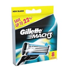 Raseerimisterade komplekt Gillette Mach 3, 8-osaline hind ja info | Raseerimisvahendid | hansapost.ee