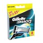 Raseerimisterade komplekt Gillette Mach 3, 8-osaline цена и информация | Raseerimisvahendid | hansapost.ee