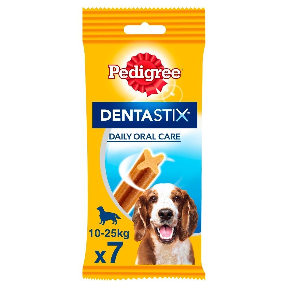 Pedigree Dentastix keskmist tõugu koertele, 16x180 g hind ja info | Koerte maiused | hansapost.ee