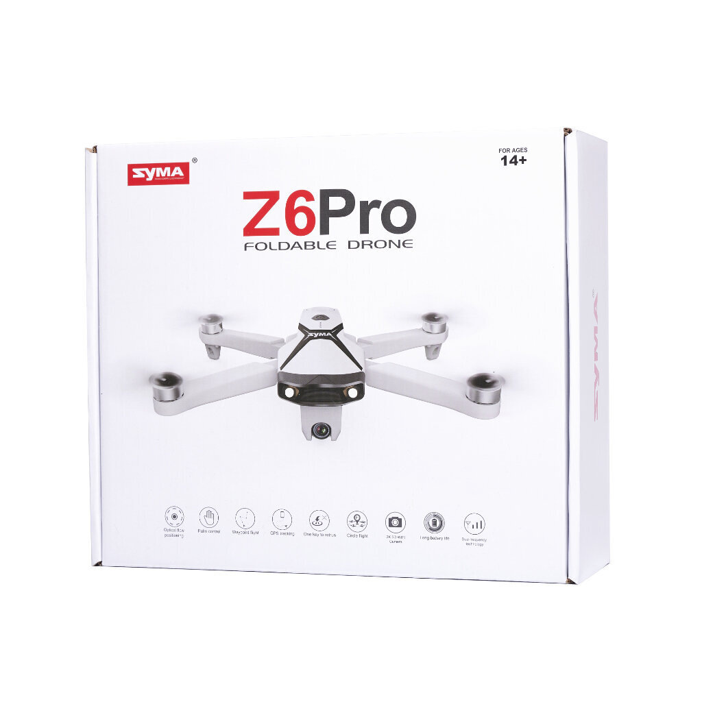 RC droon Syma Z6PRO GPS 4K 5G Wifi FPV 2,4 GHz hind ja info | Droonid | hansapost.ee