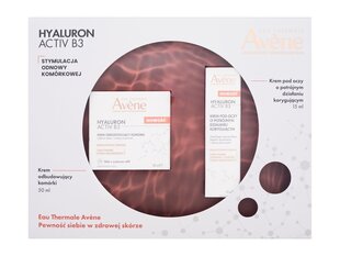 Näohoolduskomplekt Avène Hyaluron Activ B3 naistele: näokreem, 50 ml + silmakreem, 15 ml hind ja info | Näokreemid | hansapost.ee