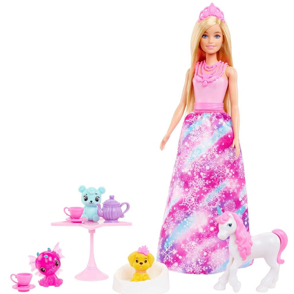 Advendikalender Barbie Dreamtropia hind ja info | Mänguasjad tüdrukutele | hansapost.ee