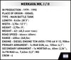 Merkava Mk. 1/2 hind ja info | Klotsid ja konstruktorid | hansapost.ee