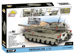 COBI - Конструктор Merkava Mk. 1/2, 1/35, 2621 цена и информация | Конструкторы и кубики | hansapost.ee