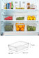 Külmkapi organiseerijate komplekt, 3-osaline цена и информация | Toiduainete säilitusnõud | hansapost.ee