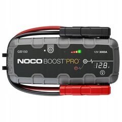 Пусковое устройство NOCO GB150 Boost 12V 3000A Jump Starter со встроенной батареей 12V/USB цена и информация | Зарядные устройства | hansapost.ee