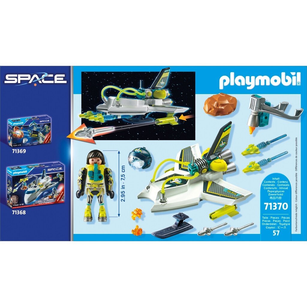 71370 Playmobil® Space Moodne kosmosedroon цена и информация | Klotsid ja konstruktorid | hansapost.ee