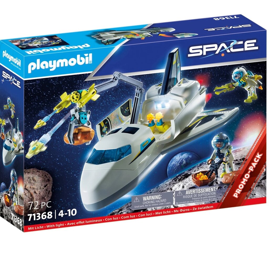 71368 Playmobil® Space kosmoselaev missioonil цена и информация | Klotsid ja konstruktorid | hansapost.ee