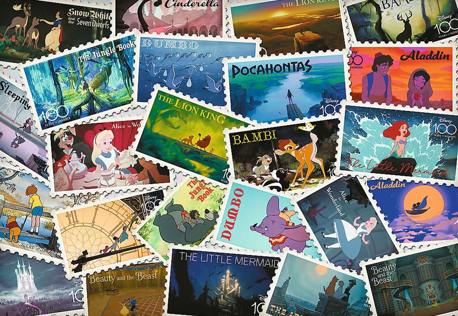 Pusle Trefl Disney postmarkide kollektsioon Prime 1000 цена и информация | Pusled lastele ja täiskasvanutele | hansapost.ee