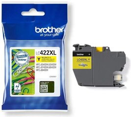 Brother LC-422XLY LC422XLY ink cartridge OEM - hind ja info | Tindiprinteri kassetid | hansapost.ee