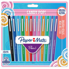 Фломастеры PaperMate Flair Candy Pop 12, 0,7 мм цена и информация | Письменные принадлежности | hansapost.ee