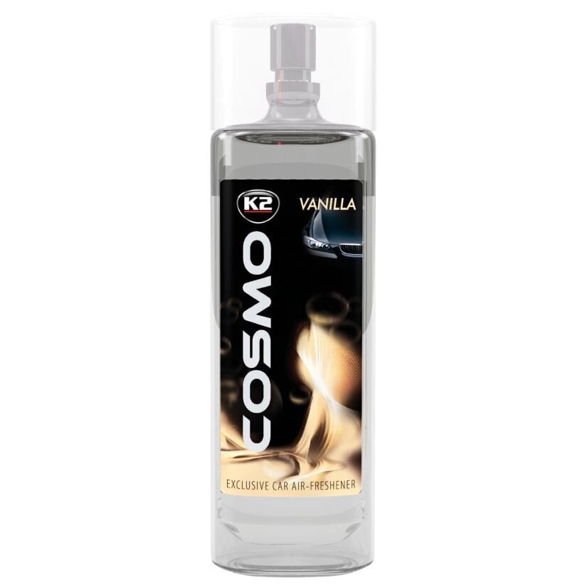 Õhuvärskendaja K2 Cosmo Vanilla 50 ml price and information | Auto õhuvärskendajad | hansapost.ee