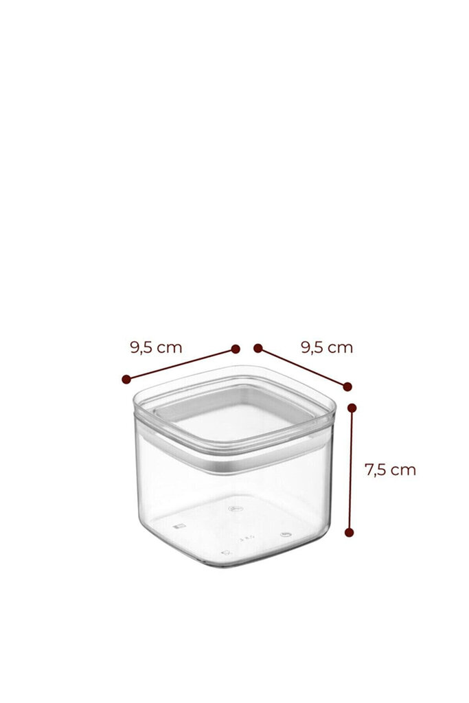 Hermia puistetoodete konteineri komplekt Alesta, 18-osaline цена и информация | Toiduainete säilitusnõud | hansapost.ee