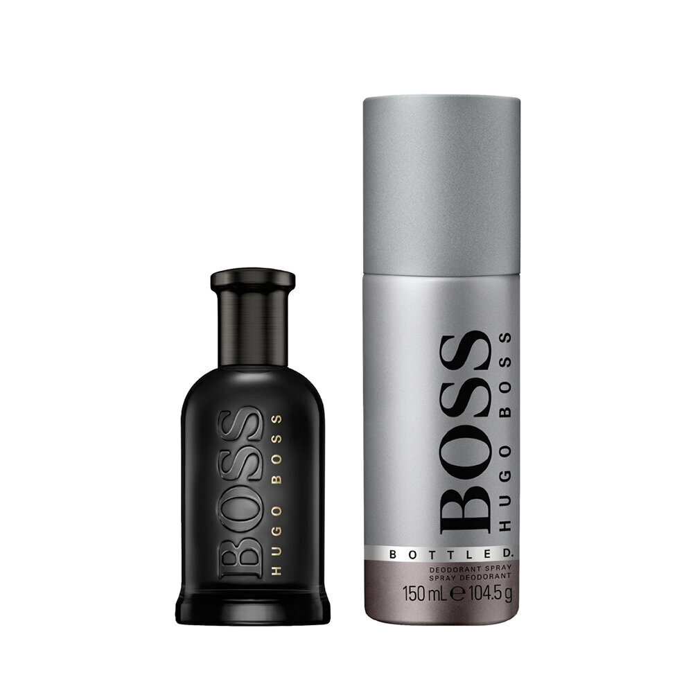 Kosmeetikakomplekt Hugo Boss meestele: parfüümvesi EDP, 50 ml + deodorant, 150 ml hind ja info | Parfüümid meestele | hansapost.ee