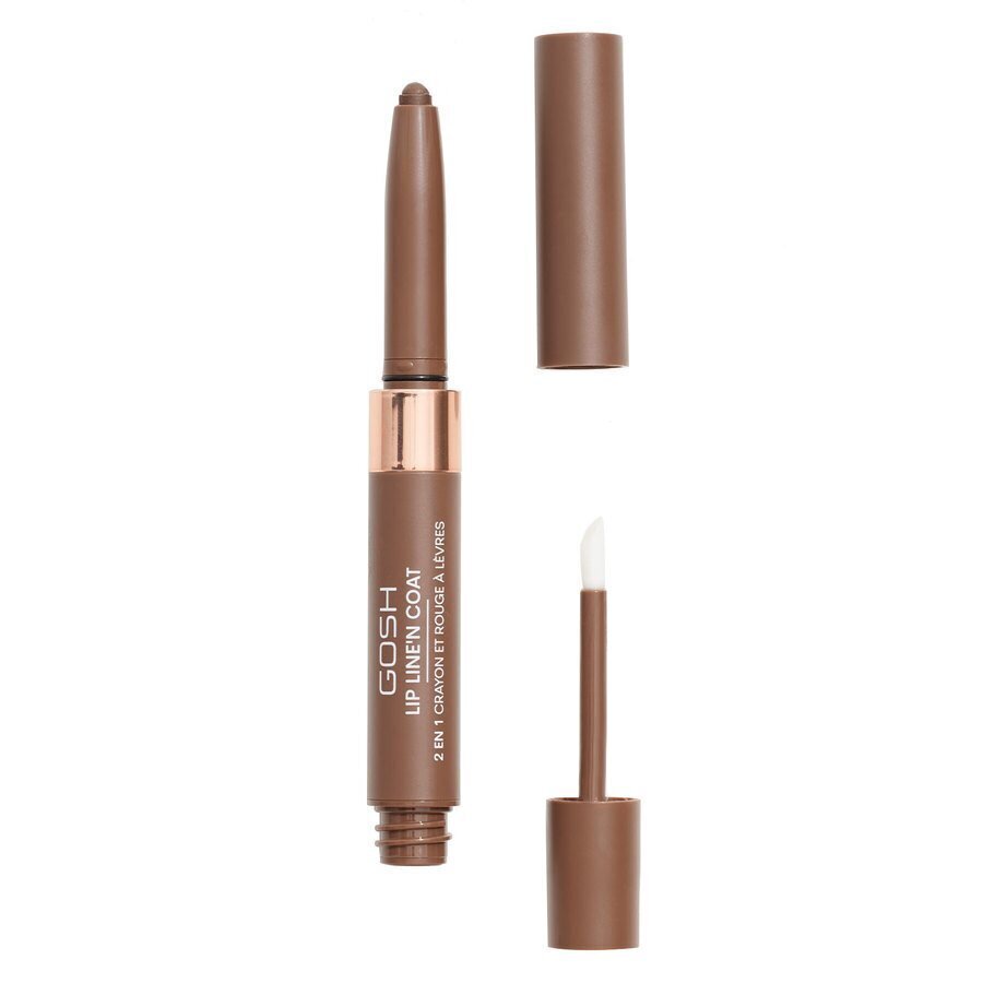 Huulepliiats Gosh Lip Line'n Coat, 005 Brown Sugar, 2,9 g цена и информация | Huulekosmeetika | hansapost.ee