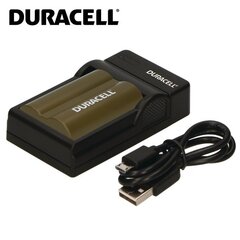 Duracell Аналог Canon CB-5L Плоское USB Зарядное устройство для EOS 40D 50D 300D аккумуляторов BP-511 / BP-512 цена и информация | Зарядные устройства для видеокамер | hansapost.ee