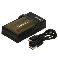 Duracell Аналог Canon CB-5L Плоское USB Зарядное устройство для EOS 40D 50D 300D аккумуляторов BP-511 / BP-512 цена и информация | Зарядные устройства для фотоаппаратов | hansapost.ee